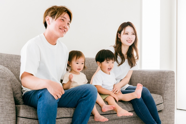 子育て夫婦