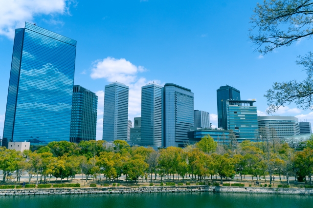 大阪市内の風景