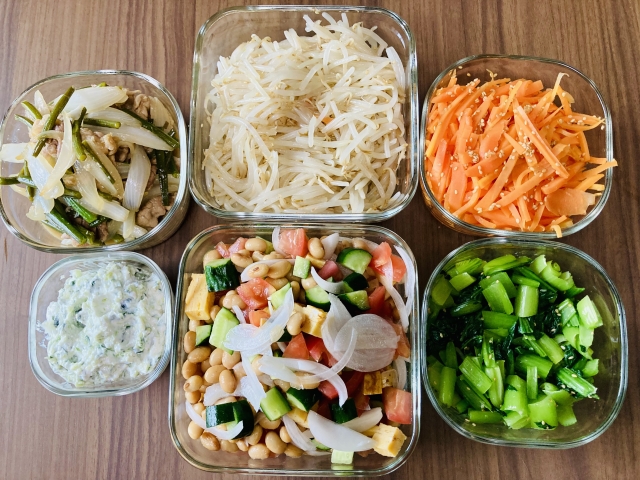 作り置き料理の例